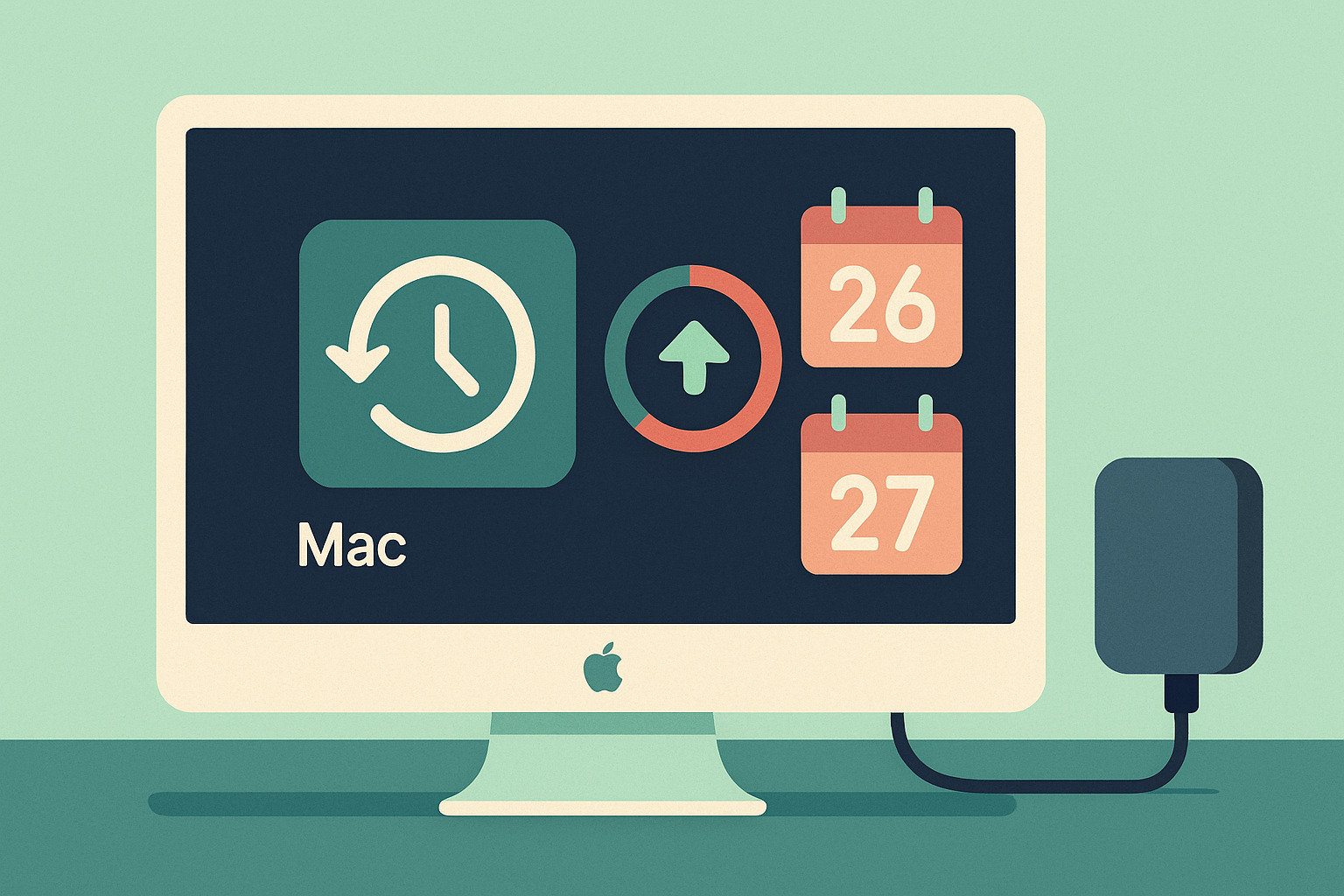 在 Mac 上利用 Time Machine 進行增量備份